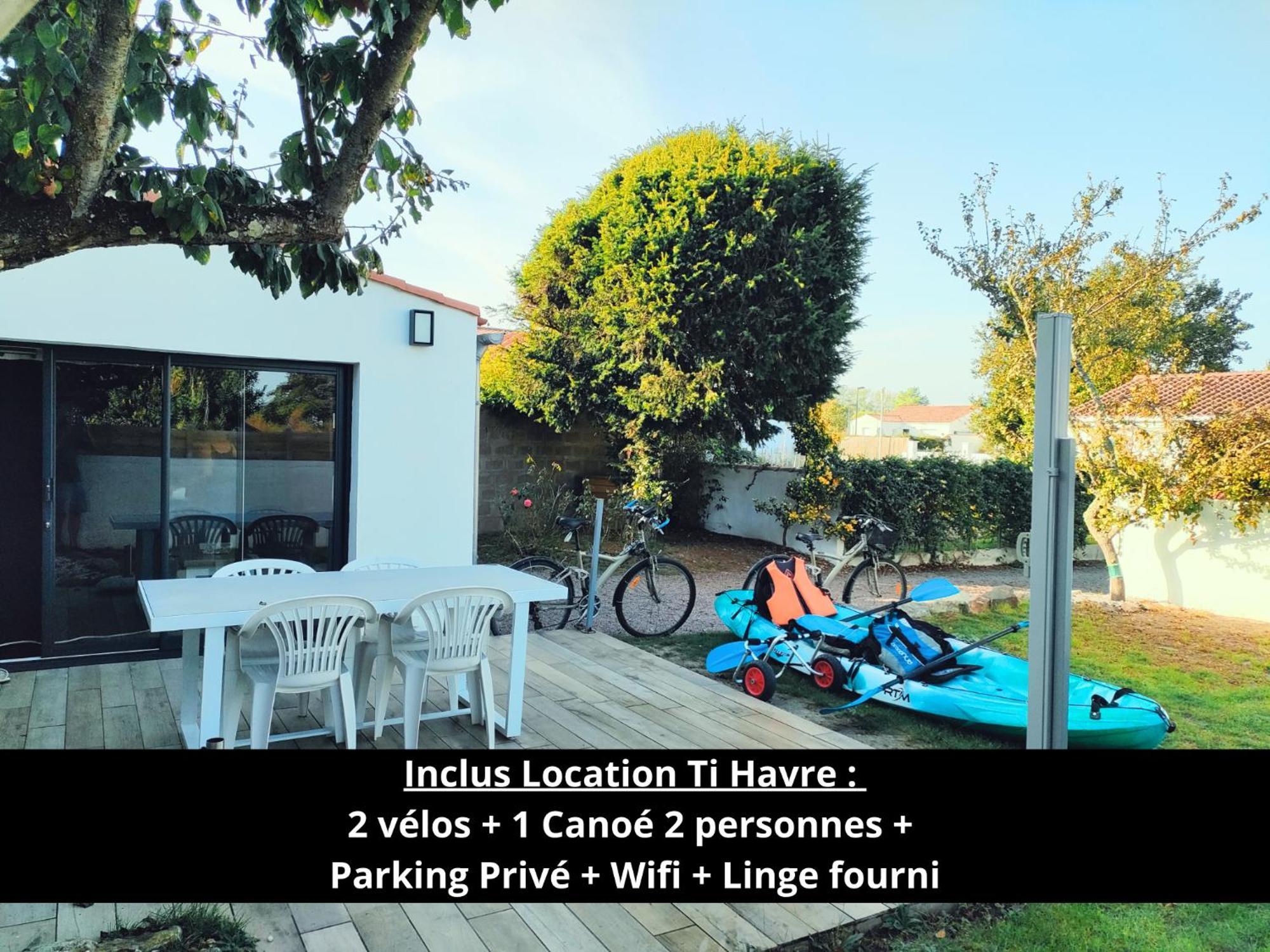 Maison Ti Havre Avec Jardin Prive Dans Village De Pecheurs A Brem Sur Mer ! Bagian luar foto